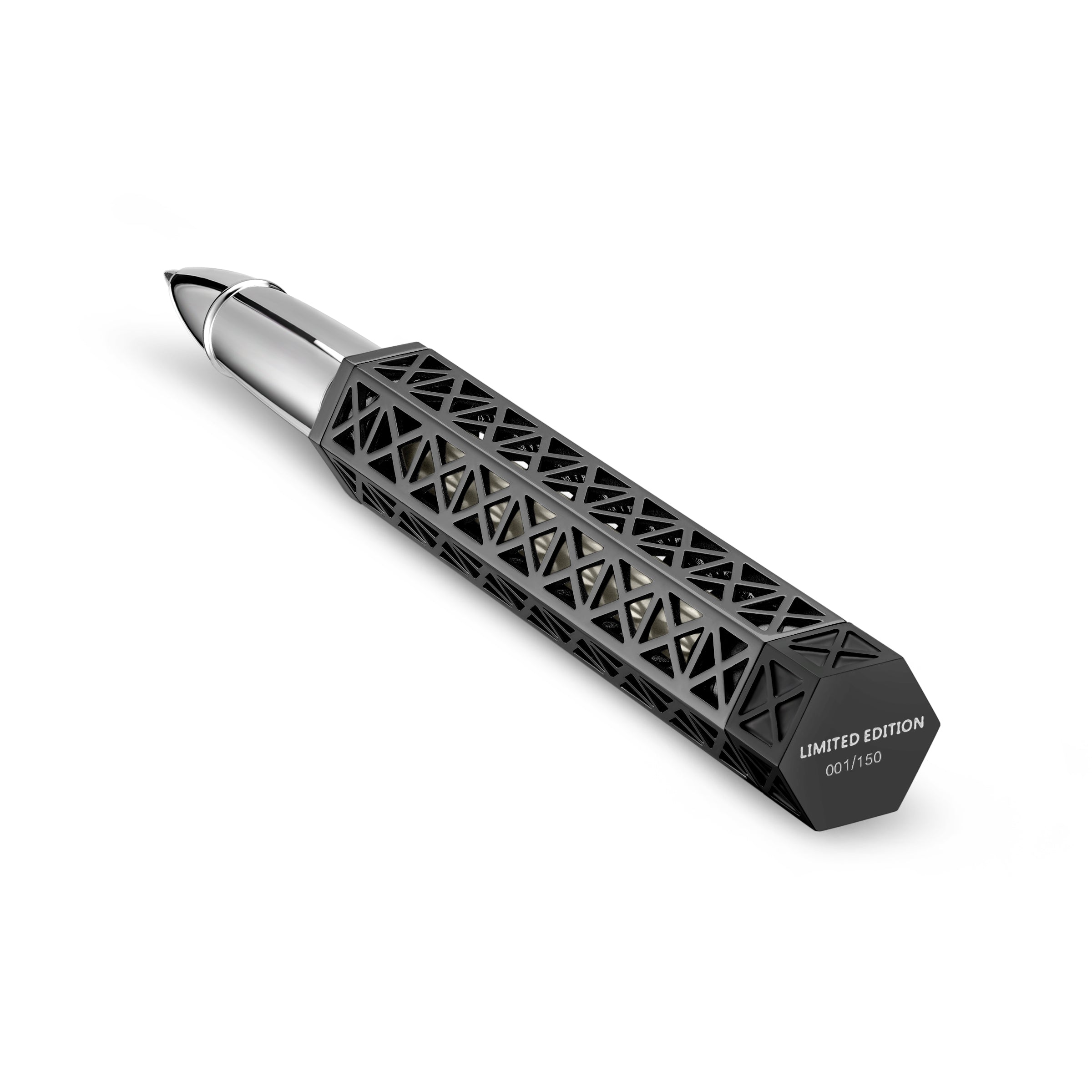 Saint Honore CDM IP Black Lattice Cutout Special Edition Ball Pen