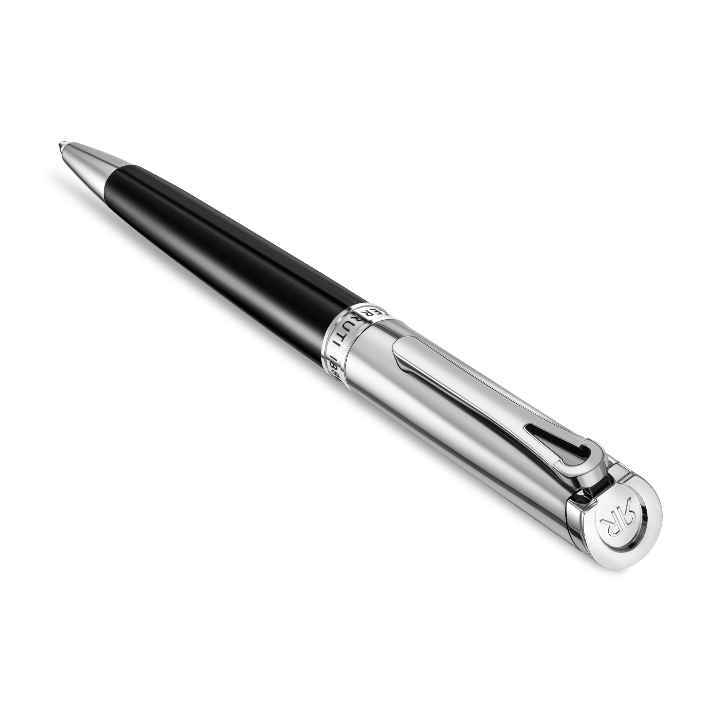 Cerruti Marco Black Enamel & Stainless Steel Pen