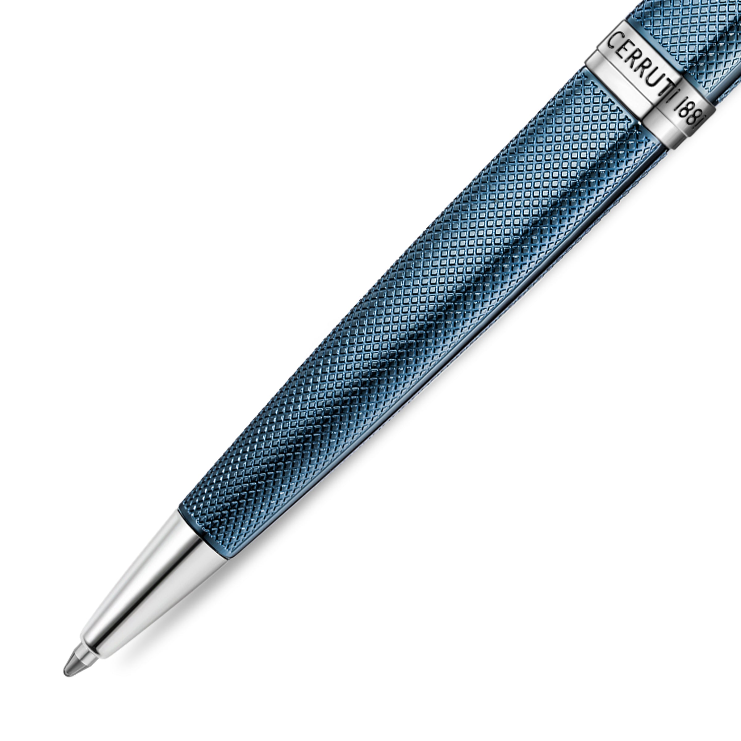 Enzo Blue / Silver Pen