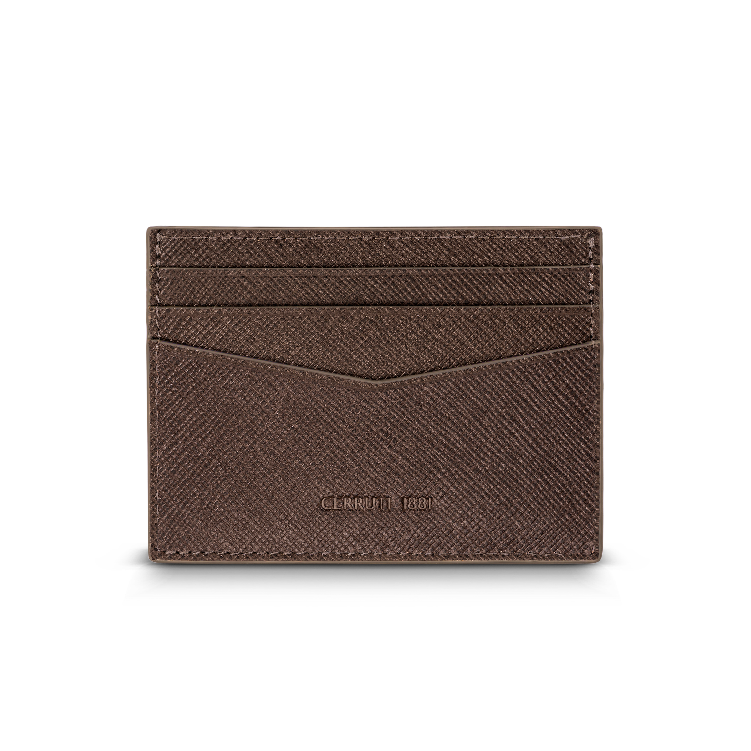 Cerruti Gents Cardholder In Leather Genuine Leather