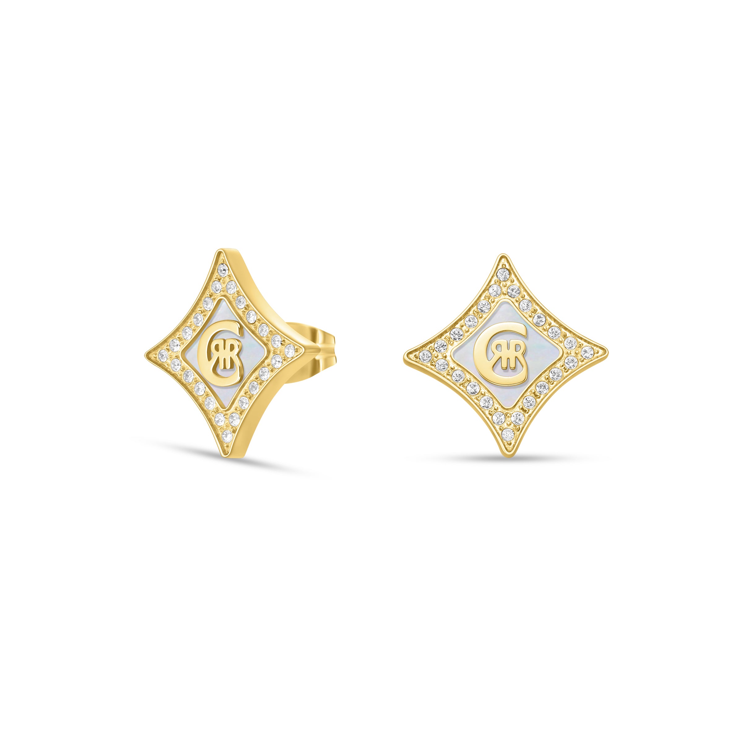 SILVIA GP CRYSTALS WITH MOP EARRING