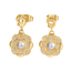 Cerruti Jasmine Flower Motif Earring