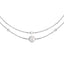 Cerruti Luciana Stainless Steel Necklace with Round Motif