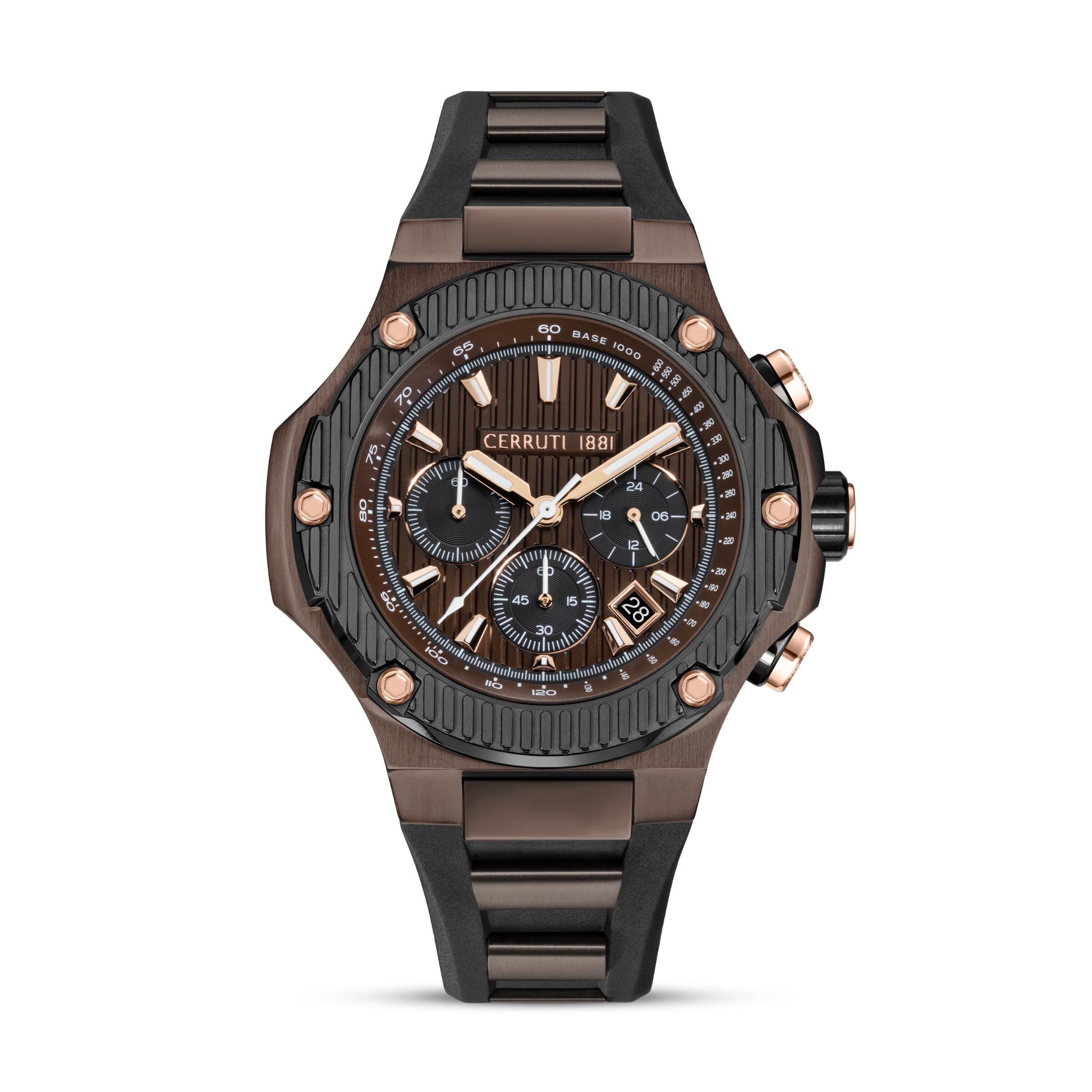 LUCARDO Silicon Strap Chronograph Watch
