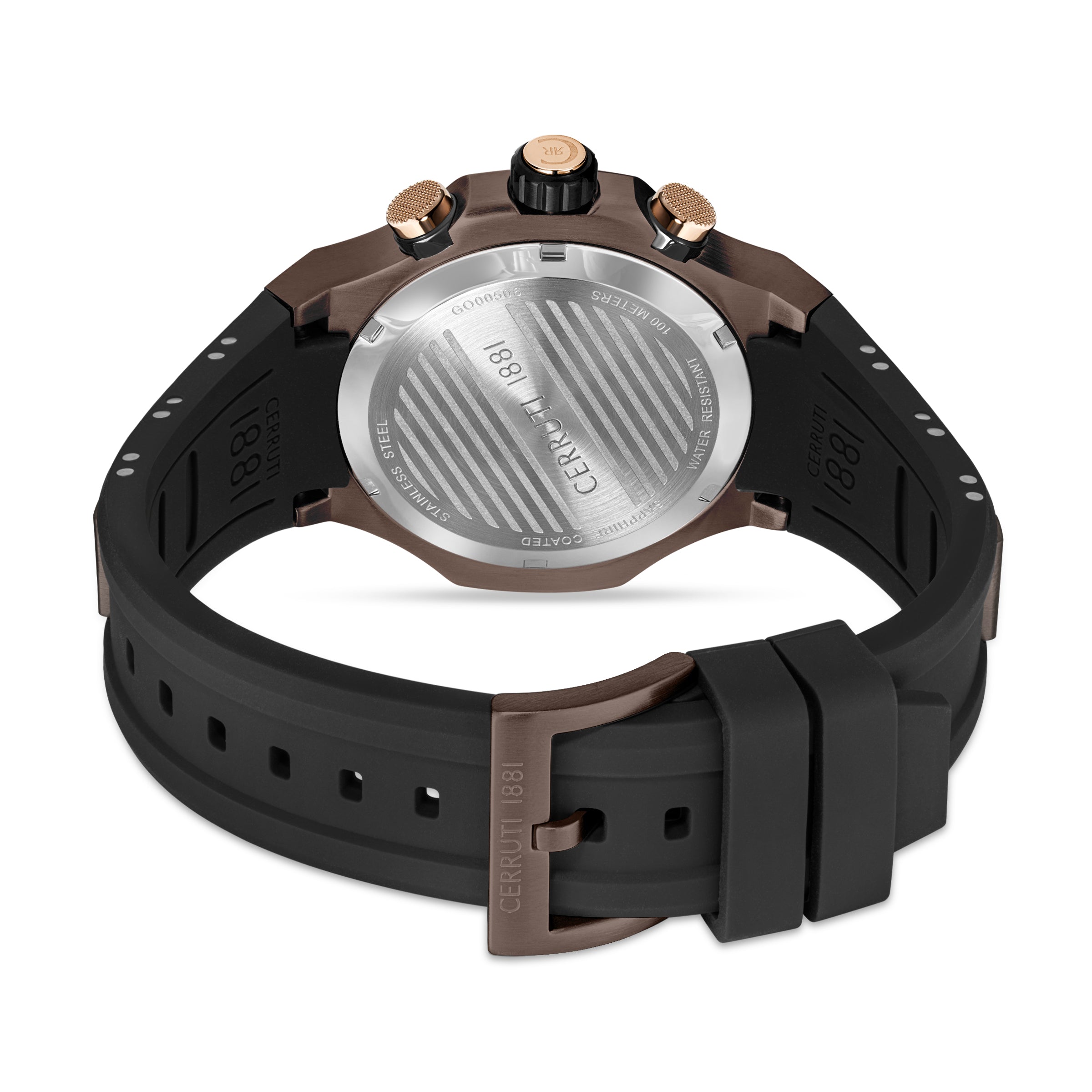 LUCARDO Silicon Strap Chronograph Watch