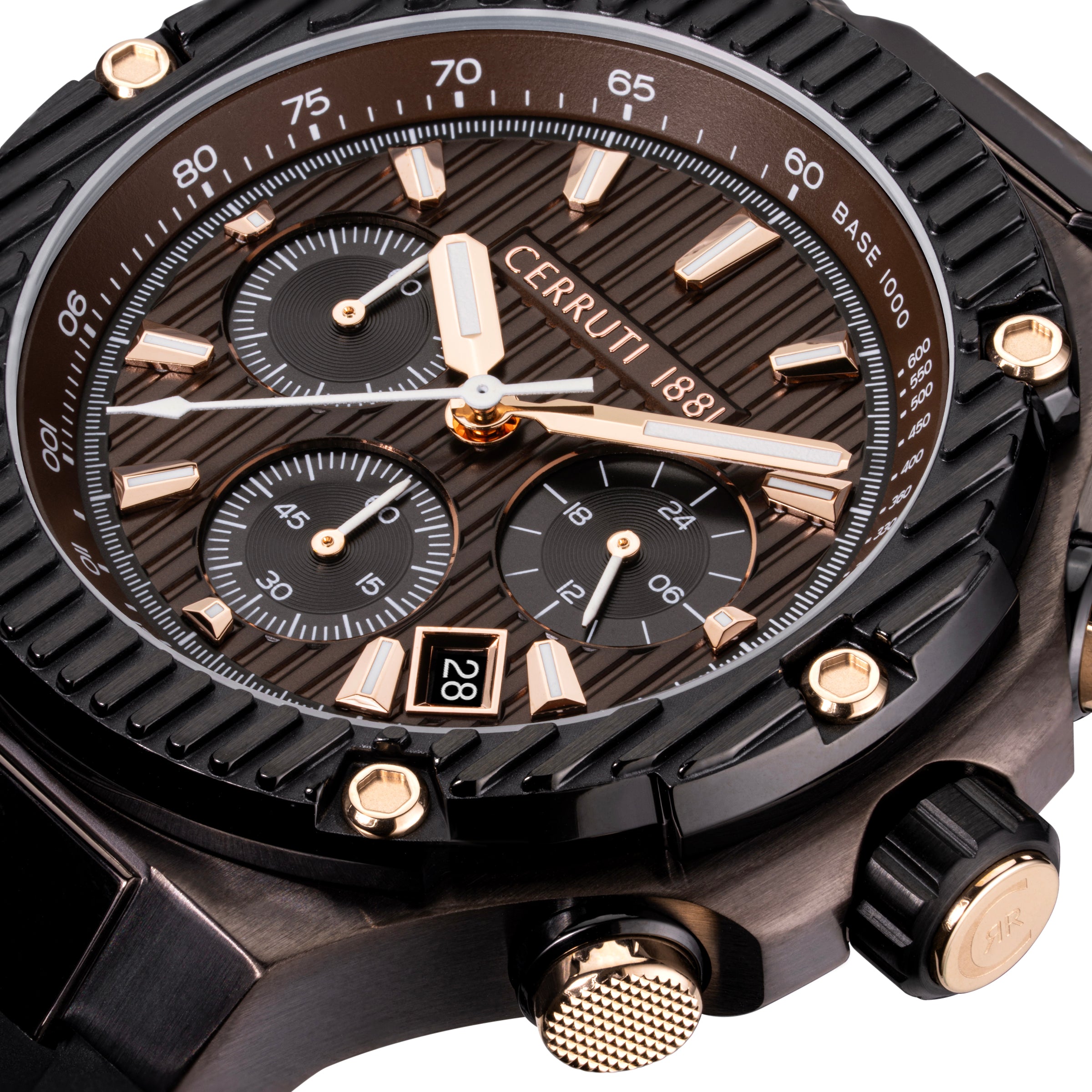 LUCARDO Silicon Strap Chronograph Watch
