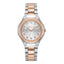 Cerruti Women's Stainless Steel & Rose Gold Watch with White Dial