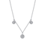 Luca Barra Ladies Necklace In Steel Round Elements