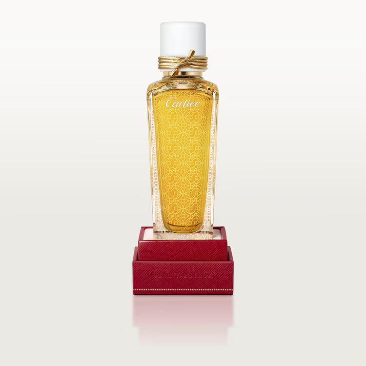 Cartier Les Heures Voyageuses Oud & Oud Eau de Parfum 75ml luxury oud fragrance bottle available at Paris Gallery Qatar