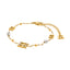 ESCADA FLORENCE GP BEADS LOGO AND PEARLS BRACELET
