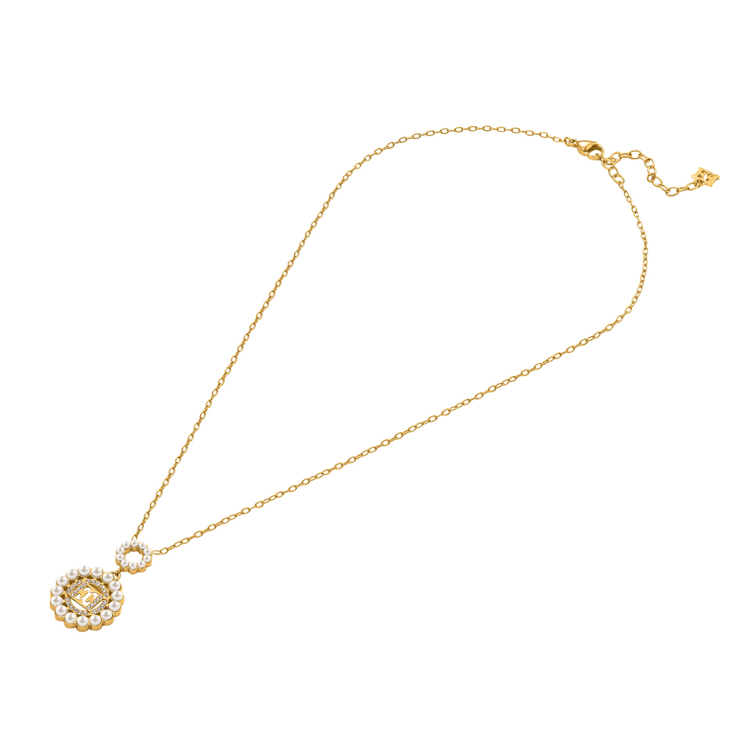 Escada Clara Round Pearls Ring CNT NETLACE