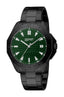 Esprit Men's Green Dial Black Stainless Steel Watch