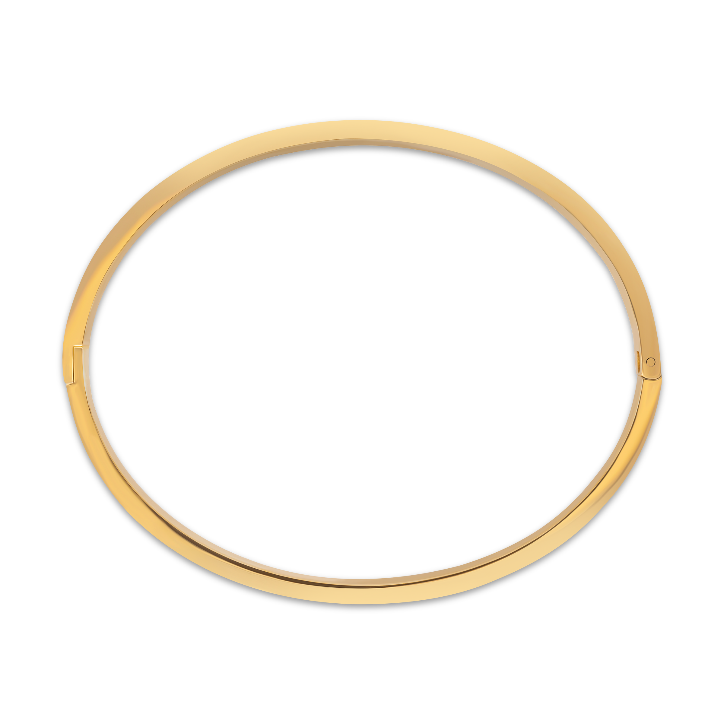 Guy Laroche Grace Ladies Gold Bangle مع مينا وبلورات أخضر