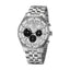 Guy Laroche men's silver chronograph watch stainless steel bracelet embossed dial luxury timepiece Paris Gallery Qatar Shop the Latest Online