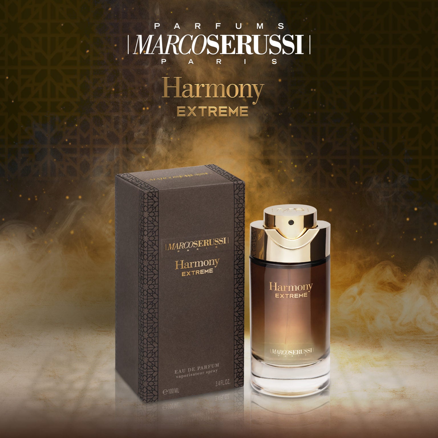 Marco Serussi Harmony Extreme EDP 100ml – premium luxury fragrance at Paris Gallery Qatar