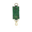 Kyra Women's Green/Black Leather Key Car Holder