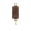 Kyra Women's Dark Brown Leather Key Car Holder