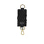 Kyra Women's Black Leather Key Car Holder