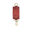 Kyra Women's Maroon Leather Key Car Holder