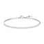 Luca Barra men’s steel tennis bracelet featuring white zirconia stones, elegant and timeless design, Find Online Today