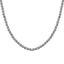 Luca Barra men’s dark grey hematite bead necklace — Find Online Today