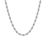 Luca Barra silver steel rope chain necklace for women – Shop Now Online