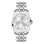 Luca Barra women's stainless steel watch with silver dial and Roman numerals, Available Online Today.
