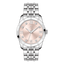 Luca Barra women’s steel watch with pink dial and crystal markers – Shop Now Online