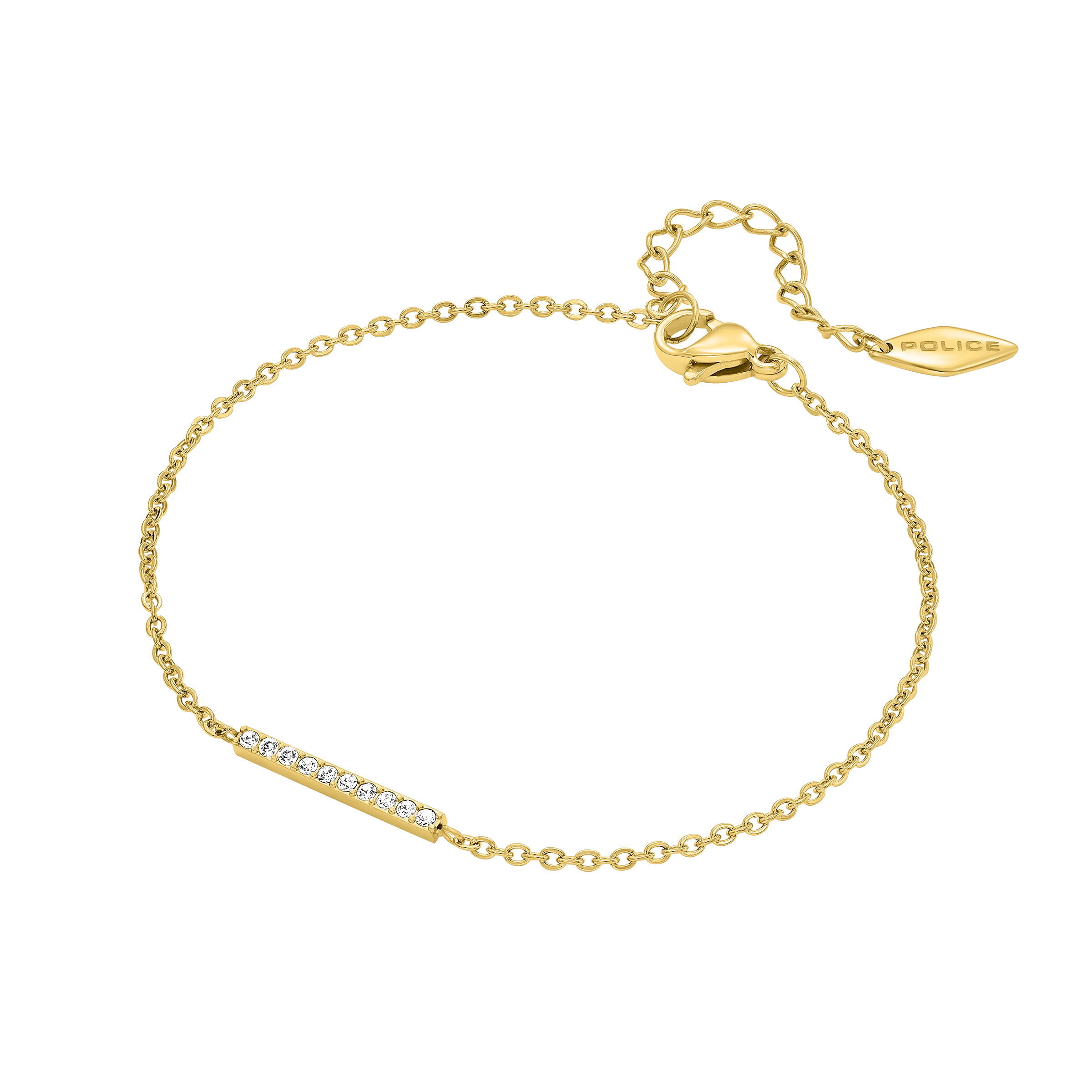 Police Medellin Crystals Sleek Bracelet