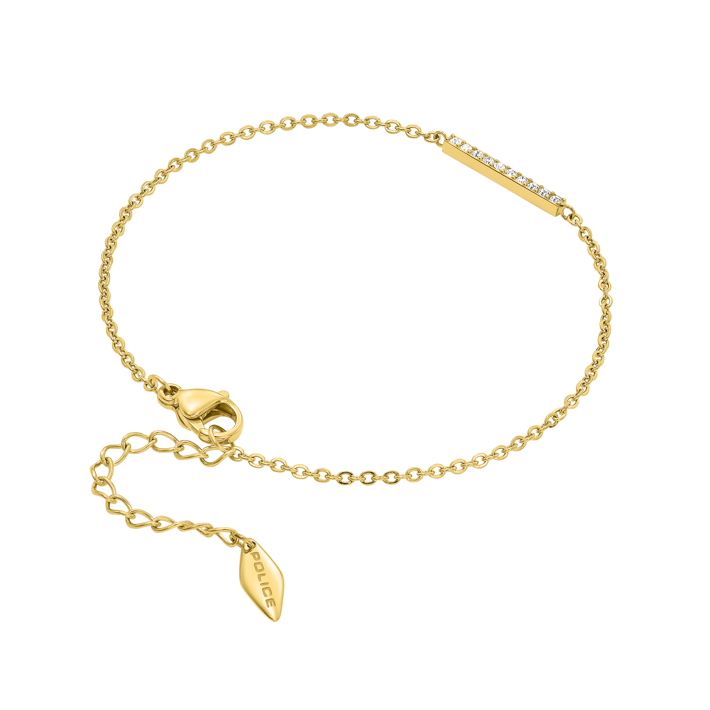 Police Medellin Crystals Sleek Bracelet