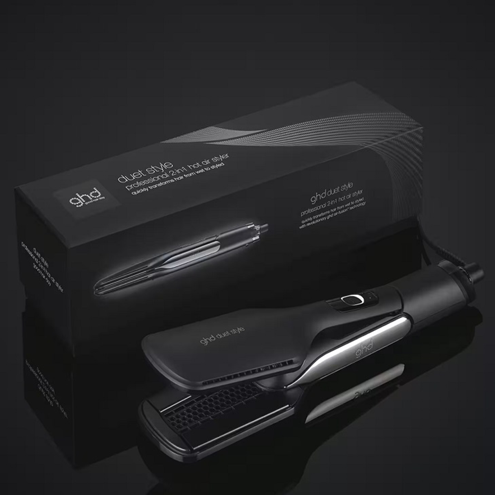 NEW GHD Duet Style Hot Air Styler in Black