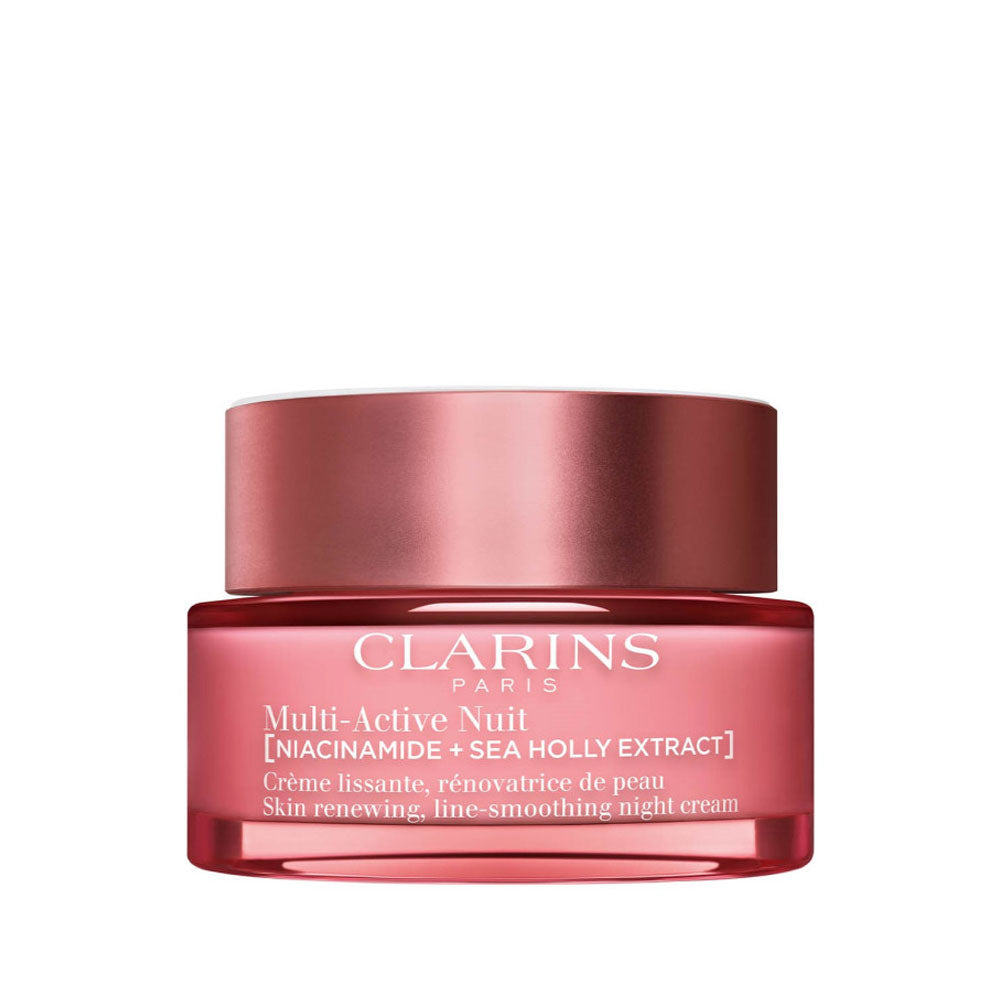 كلارنس كريم التجديد الليلي متعدد الفعالية للبشرة الجافة، 50 مل