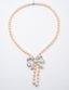 Bronzallure Cultured Fresh Water Pearl Peach Necklace