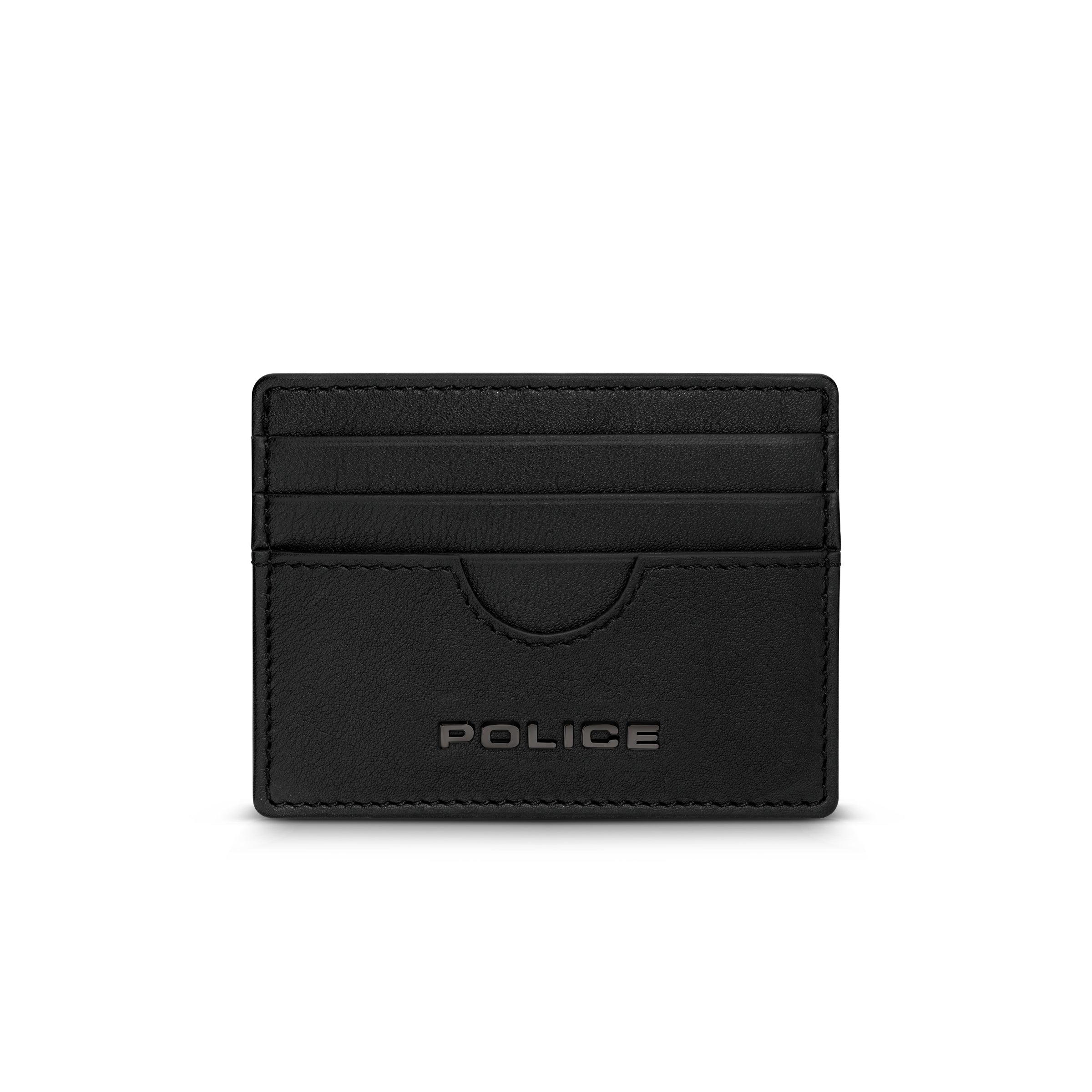 POLICE GRANDE GENTS CARD CASE BLACK