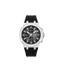 Police Case, Black To Charcoal Dial, Black Silicon Watch