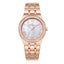 POLICE Women's Moonlight 32mm Rose Gold-Plated Watch with White Mother-of-Pearl Dial