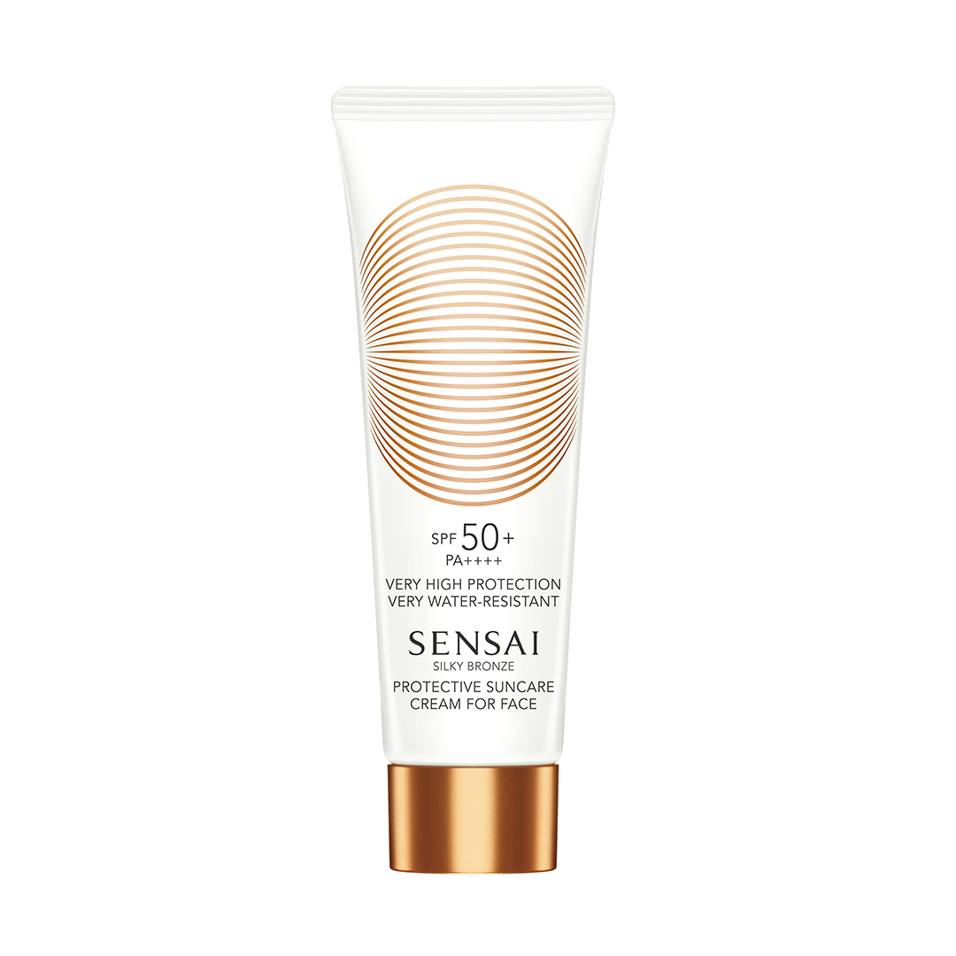 Silky Bronze Protective Suncare Cream For Face 50+