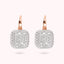 Bronzallure Earring White