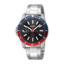 Esprit Men's Black Dial Silver-Tone Watch