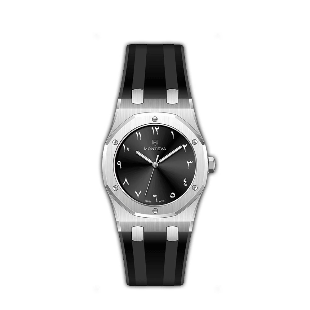 Monteva AP Gents Black Dial Watch