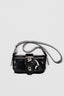 By Far Eloise Creased Calf Leather Black – elegant black leather handbag at Paris Gallery Qatar