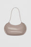 By Far Horner Semi Patent Leather Fawn – stylish fawn leather handbag at Paris Gallery Qatar