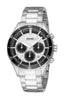 Esprit Men’s Silver & Black Dial Silver-Tone Chronograph Watch – Paris Gallery Qatar