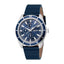 Esprit Men’s Silver Watch with Dark Blue Dial and Blue Leather Strap – Paris Gallery Qatar