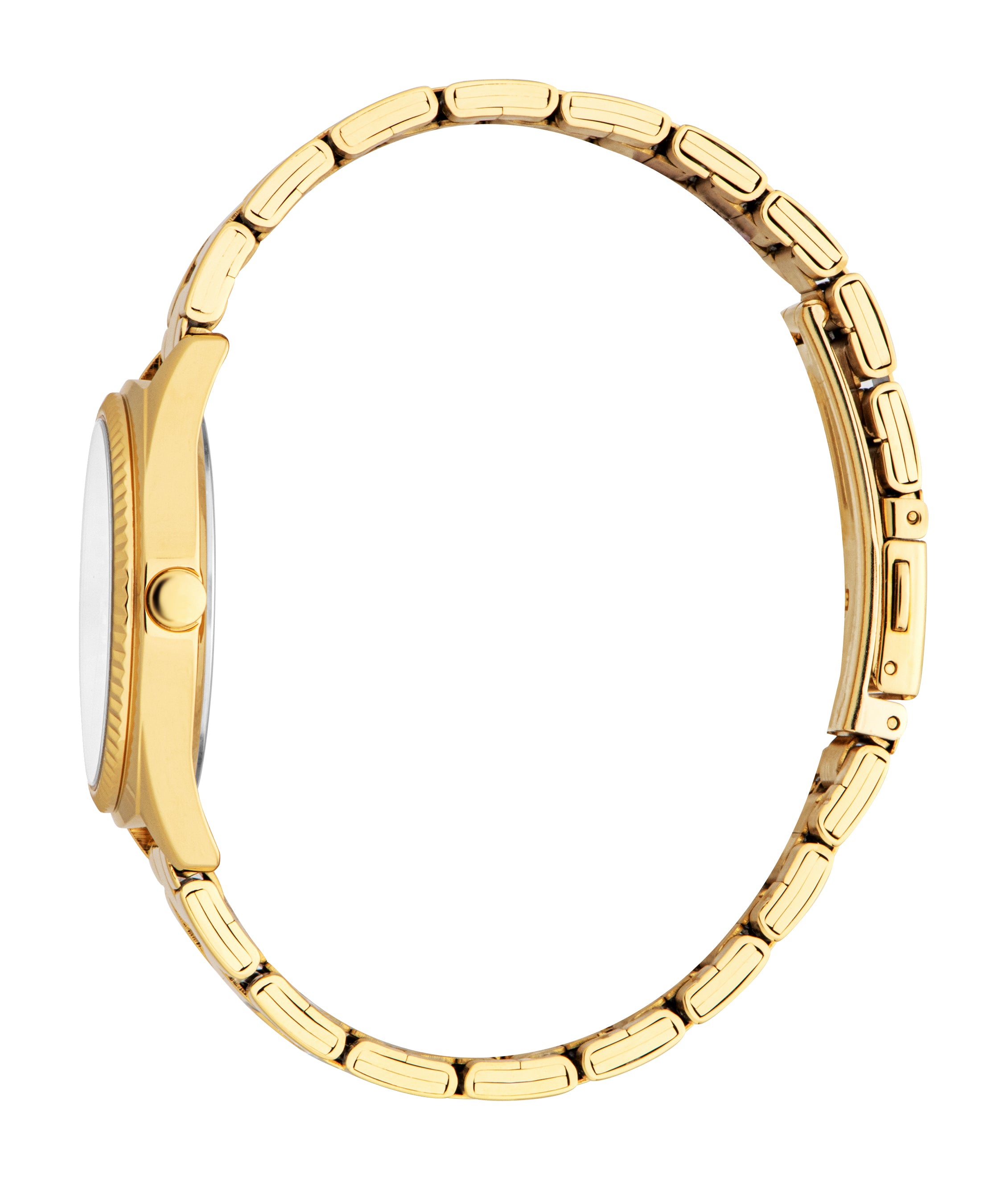 Esprit Uma S Women’s Gold-Tone Watch with Crystal Hour Markers – Paris Gallery Qatar