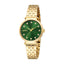 Esprit Women’s Gold Watch with Dark Green Dial – Paris Gallery Qatar