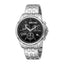 Just Cavalli Men’s Silver Watch with Black Dial – Paris Gallery Qatar