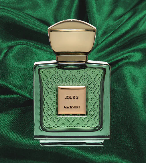 Majouri Jour 3 Dark Green EDP 75ml – premium women’s fragrance at Paris Gallery Qatar