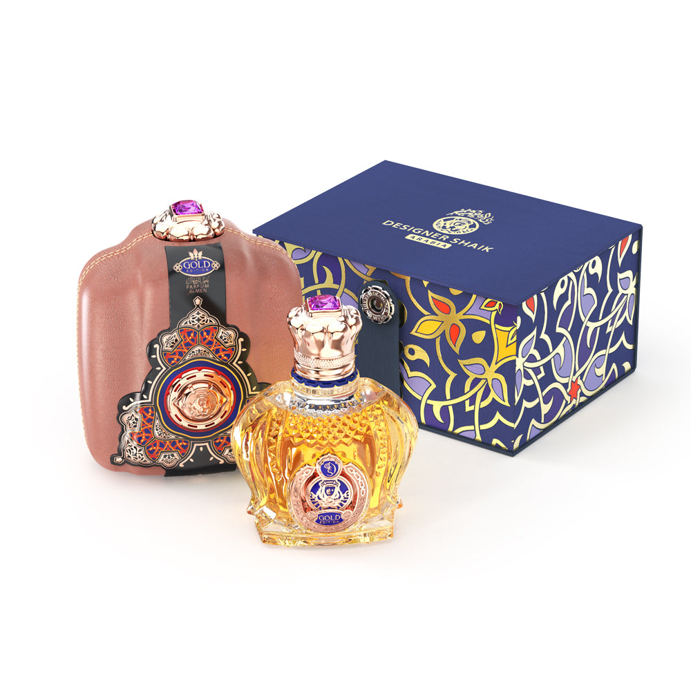 Opulent Shaik Amethyst Gold Parfum for Men