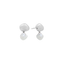 Shashi Silver Pearl Drop Earring Gold/Silver – elegant pearl drop earrings at Paris Gallery Qatar